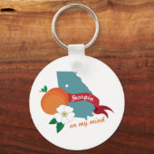 私の心のジョージア キーホルダー (正面)