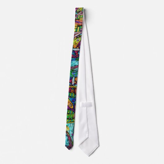 私の心のタイの中間 ネクタイ (裏面)