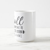 私の心のマグを失って下さい コーヒーマグカップ (中央)