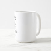 私の心のマグを失って下さい コーヒーマグカップ (正面右)