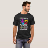 私の心の一部は自閉症です 私のミミ 1 Tシャツ (正面フル)