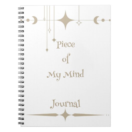 私の心の一部 ノートブック (正面)