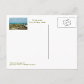 私の心の上のハガキ/タークスとカイコス ポストカード (裏面)