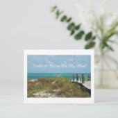 私の心の上のハガキ/タークスとカイコス ポストカード (スタンド正面)