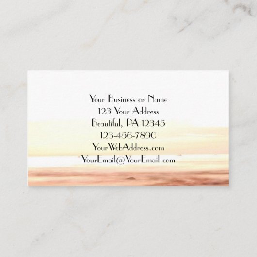 私の心の中ではキリスト教賛美歌は結構だ 名刺 (裏面)