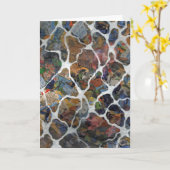 私の心の中に多くある カード (黄色い花)