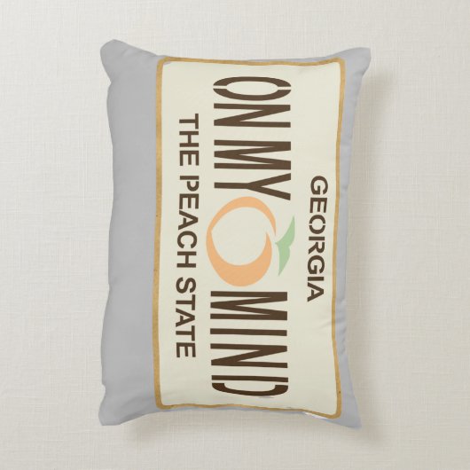 私の心の中のジョージア アクセントクッション (裏面(縦))