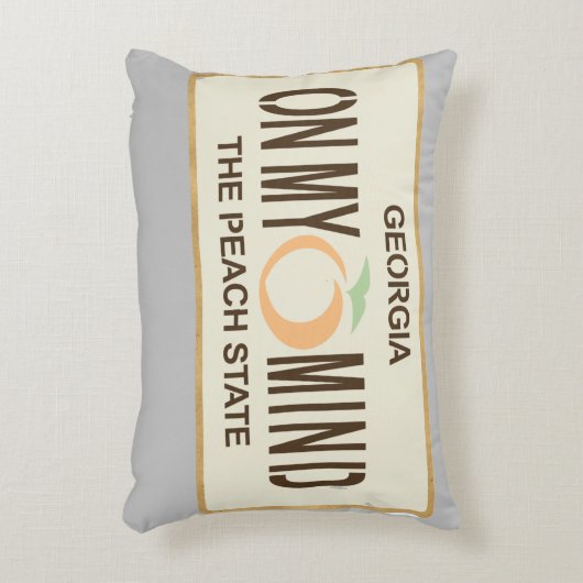私の心の中のジョージア アクセントクッション (正面(垂直))