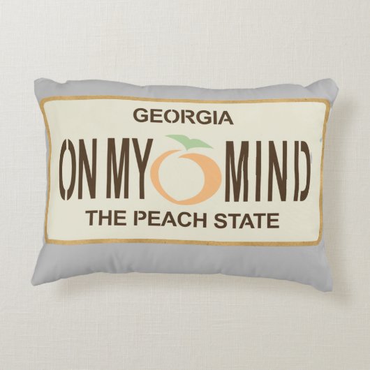 私の心の中のジョージア アクセントクッション (裏面)