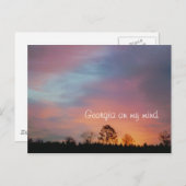 私の心の中のジョージア ポストカード (正面/裏面)