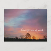 私の心の中のジョージア ポストカード (正面)