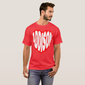 私の心の中のAddison ヴィンテージ Tシャツ (正面フル)