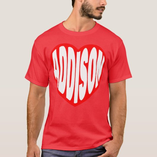 私の心の中のAddison ヴィンテージ Tシャツ (正面)
