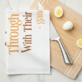 私の心の引用文Gandhiによって キッチンタオル (四つ折り)