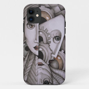 私の心の抽象芸術のiPhone 5の場合 iPhone 11 ケース
