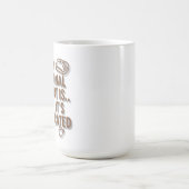 私の心の支えは…まぁ複雑だ コーヒーマグカップ (中央)