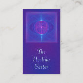 私の心の目の抽象美術 名刺 (裏面)