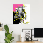 私の心の花 ポスター (ホームオフィス)