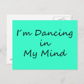 私の心の踊り ポストカード (正面/裏面)
