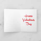 私の心の鍵 バレンタインデーの贈り物 カード (内部)