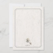 私の心の鍵 新しい家の発表 案内状 (裏面)