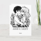 私の心はあなたのもの | アニメ ハッピーアニバーサリー カード (裏面)