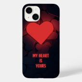 私の心はあなたのもの iPhone 14 カバー (裏面)