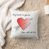 私の心はいつまでもあなたのもの クッション (ブランケット)