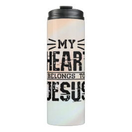 私の心はイエスに属している タンブラー