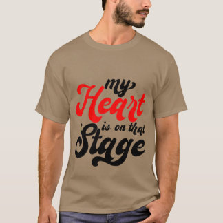 私の心はステージ上で帽子をかぶっている少年 Tシャツ