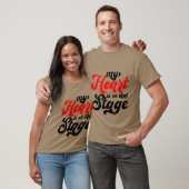 私の心はステージ上で帽子をかぶっている少年 Tシャツ (ユニセックス)