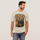 私の心は兵士のもの Tシャツ (正面フル)