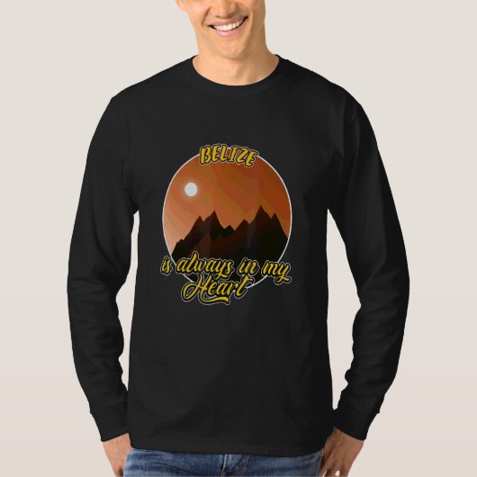 私の心は常にベリーズ Tシャツ (正面)