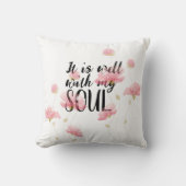 「私の心は結構だ」 クッション (正面)