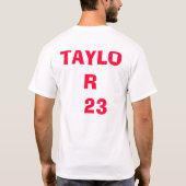 私の心は自由です Tシャツ (裏面)