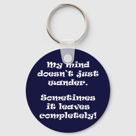 私の心は迷うばかりではない。 キーホルダー (正面)