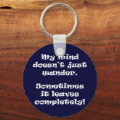 私の心は迷うばかりではない。 キーホルダー (正面)