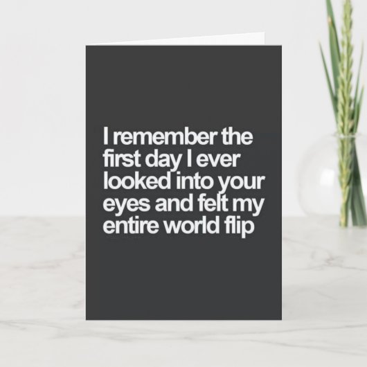 私の心は「あなた」のせいで速く打つ カード (正面)