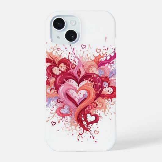 私の心は iPhone 15ケース (裏面)