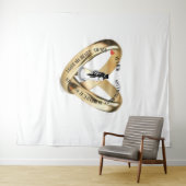 私の心をあなたに捧げた タペストリー (インサイチュ(横))