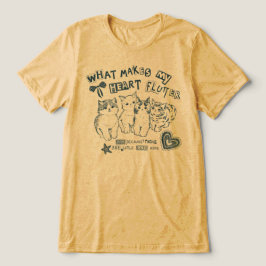 私の心をときめかせるもの トライブレンドTシャツ