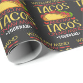 私の心をタコスとタコスに ラッピングペーパー (ロールコーナー)