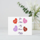 私の心を幸せにしてくれる シーズンポストカード (スタンド正面)