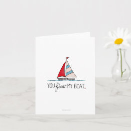 私の心を浮かべる - グリーティングカード