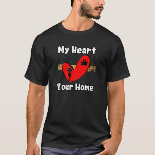 私の心、あなたの家 Tシャツ