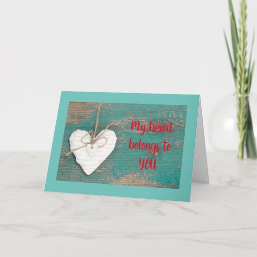 私の心（と体の残り）は**あなた**に捧げています シーズンカード (正面)