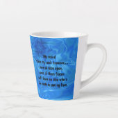 私の心 カフェラテマグ (右)