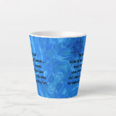 私の心 カフェラテマグ (正面)