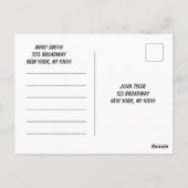 私の心 ポストカード (裏面)