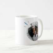 私の必要なものはコーヒーと母だけ – かわいい猫のコーヒー コーヒーマグカップ (正面右)